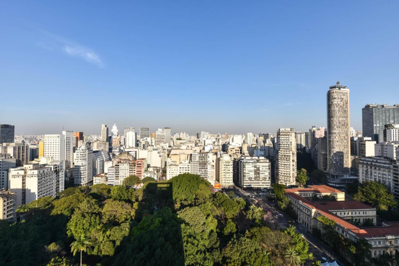 Vista Maravilhosa Praca Republica Internet 500Mb E Garagem Apartment São Paulo Ngoại thất bức ảnh